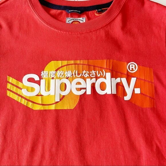Superdry Core Logo Cali T-shirt- Size 6 - Picture 2 of 7